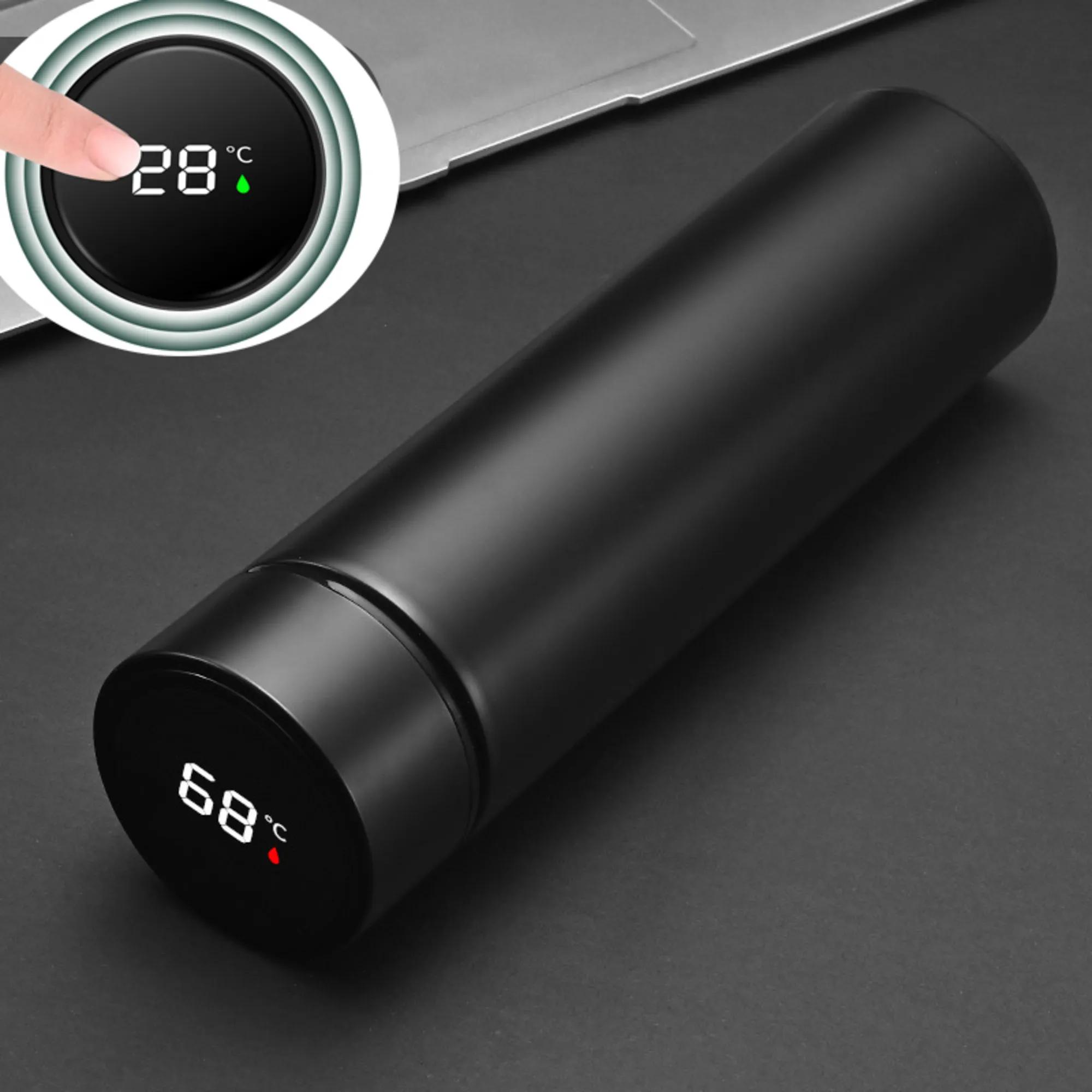 ThermoSense Pro™ – Smart LED Temperature Display Vacuum Flask (500ml)